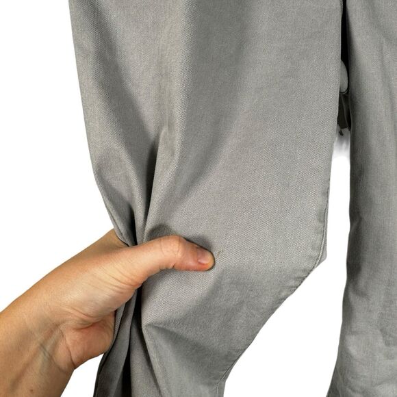 Democracy "Ab" Technology Grey Skinny Pants Cropped Mid Rise Work Office Women 8 - Picture 3 of 8